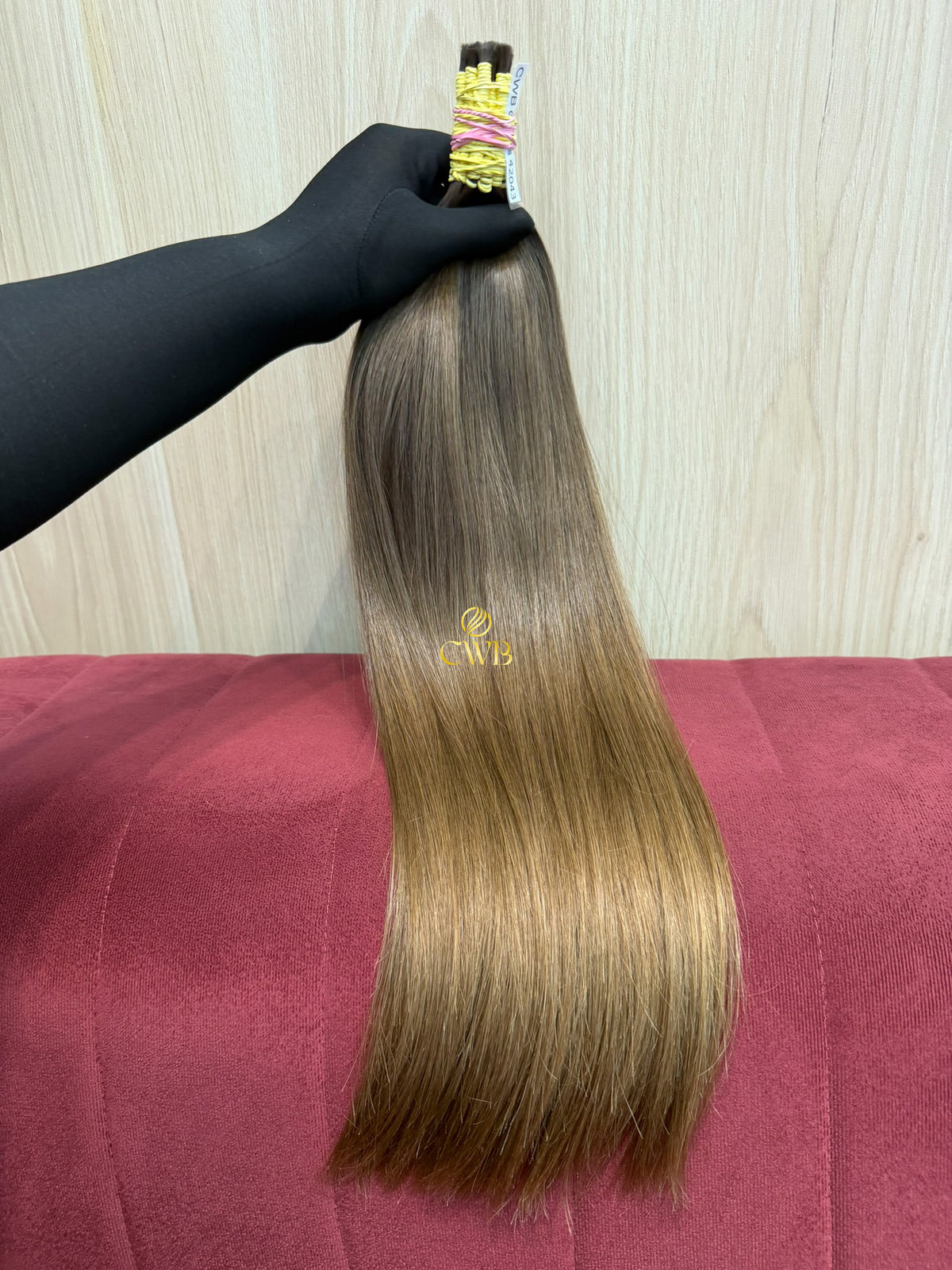 Cabelo Loiro Natural Claro 56cm 124g Brasileiro do Sul
