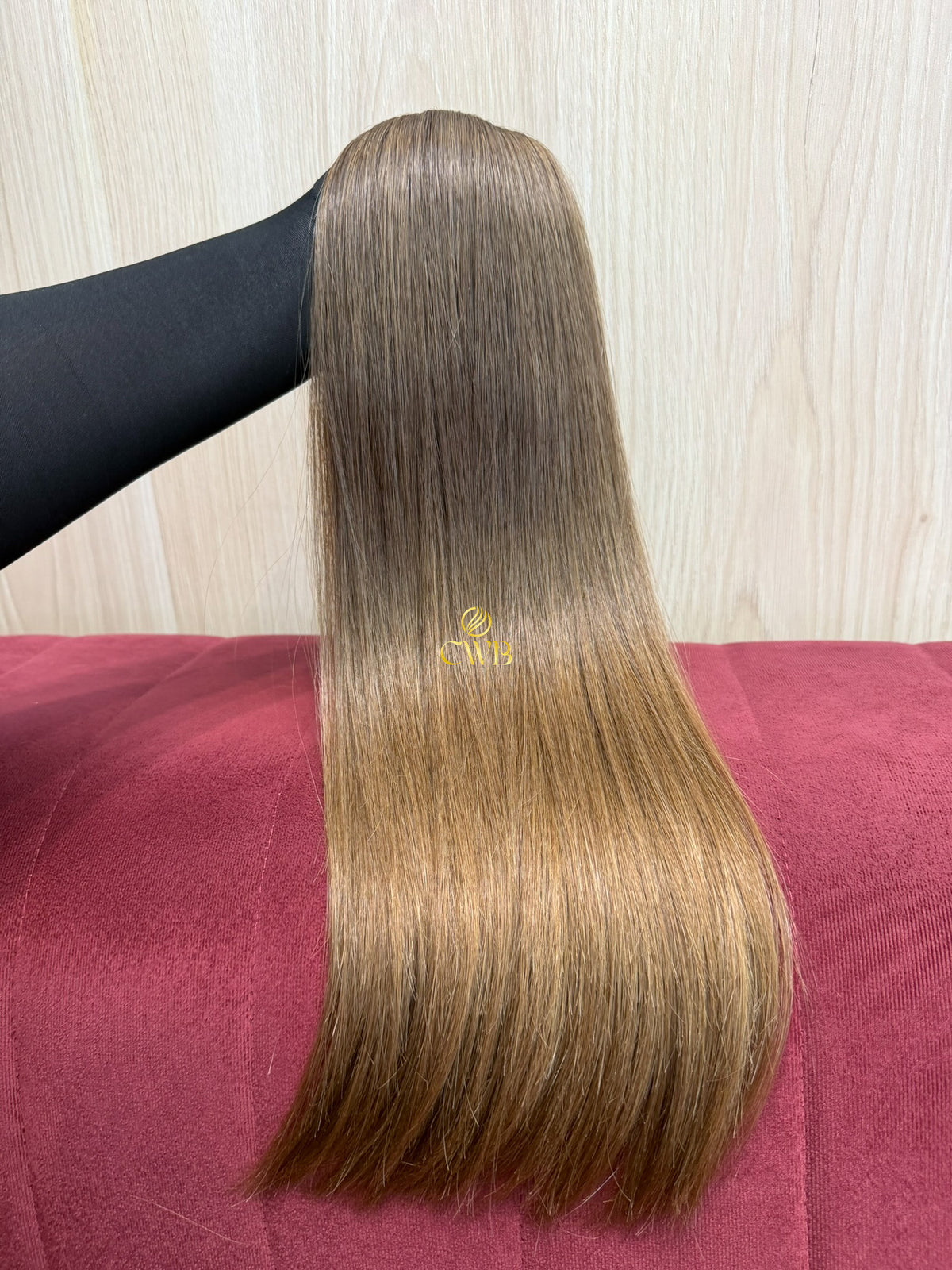 Cabelo Loiro Natural Claro 56cm 124g Brasileiro do Sul