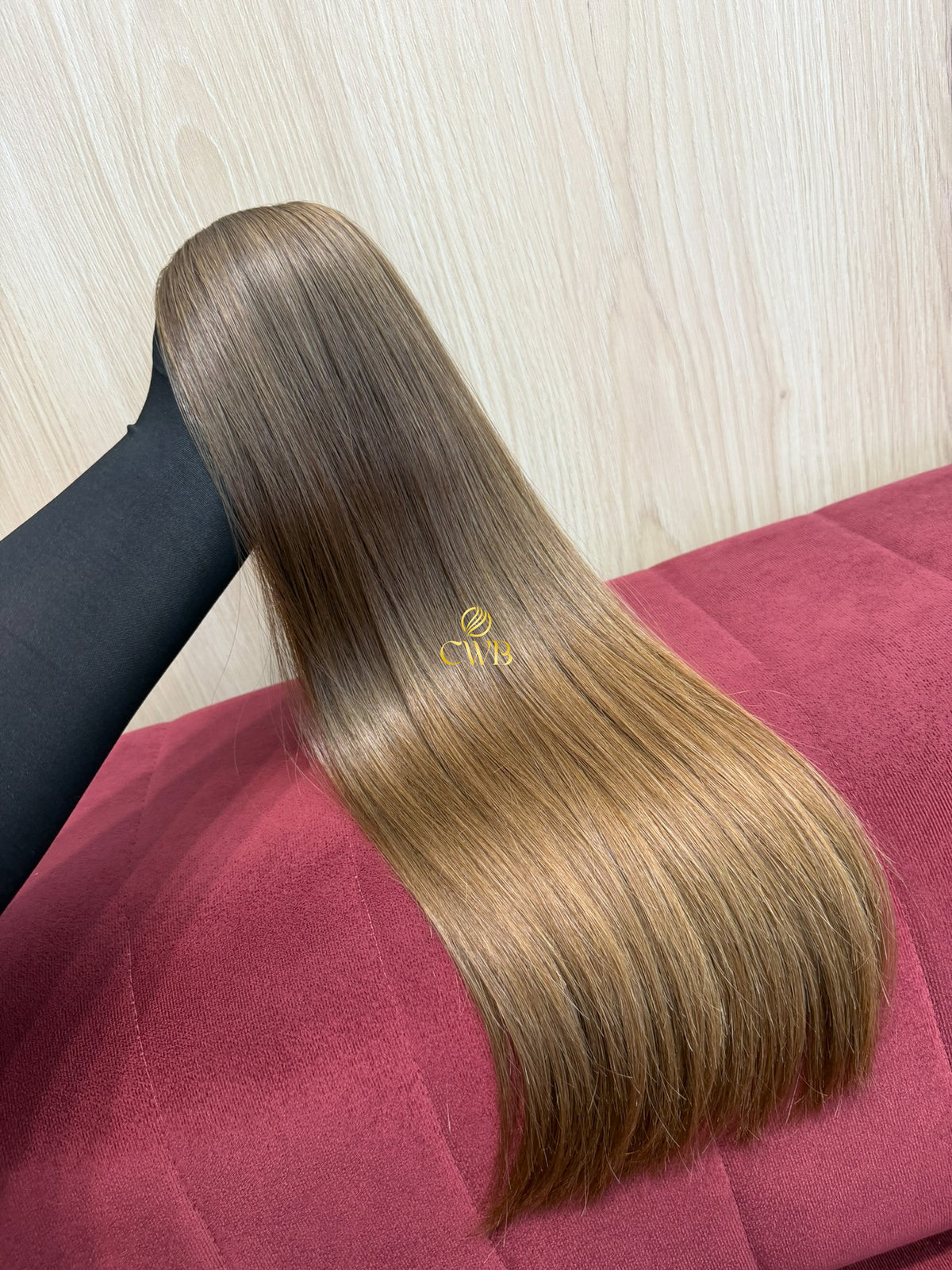 Cabelo Loiro Natural Claro 56cm 124g Brasileiro do Sul