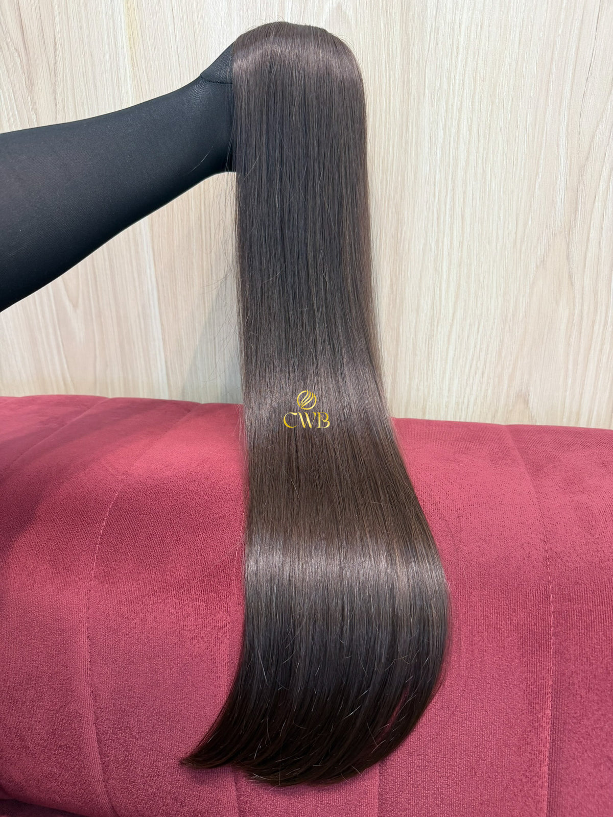 Cabelo Castanho Natural Claro 70cm 54g Brasileiro do Sul