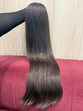 Cabelo Castanho Natural Claro 72cm 235g Brasileiro do Sul