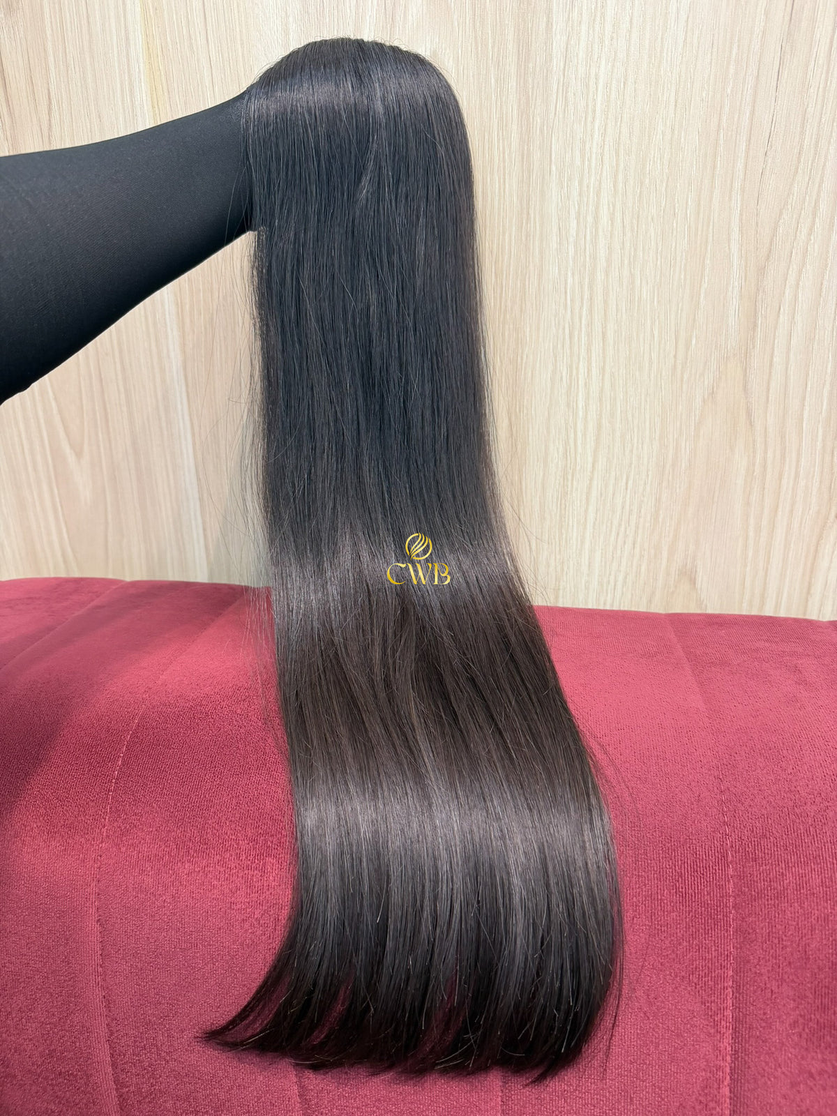 Cabelo Castanho Natural Médio 68cm 101g Brasileiro do Sul