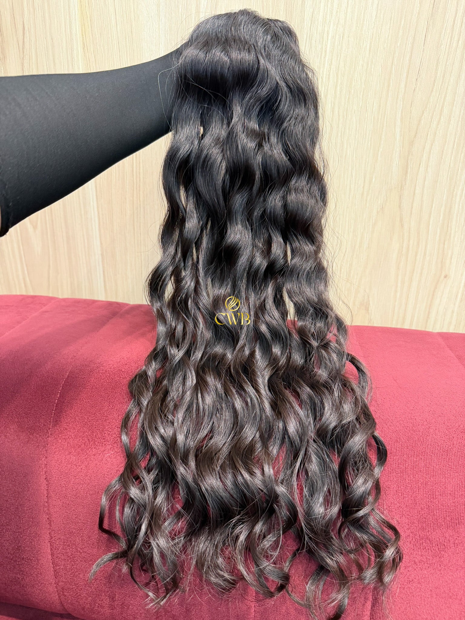 Cabelo Castanho Natural Escuro 62cm 167g Brasileiro do Sul