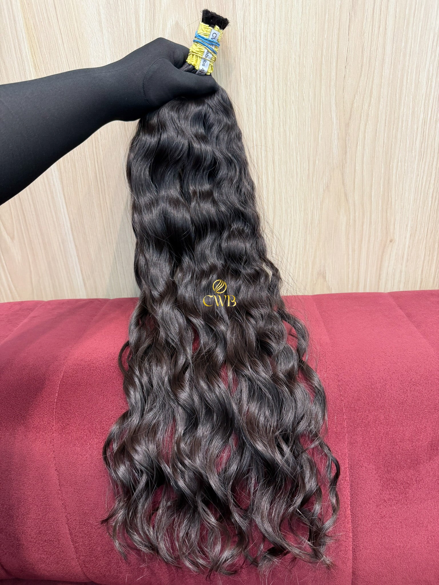 Cabelo Castanho Natural Escuro 62cm 167g Brasileiro do Sul