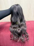Cabelo Castanho Natural Médio 49cm 120g Brasileiro do Sul