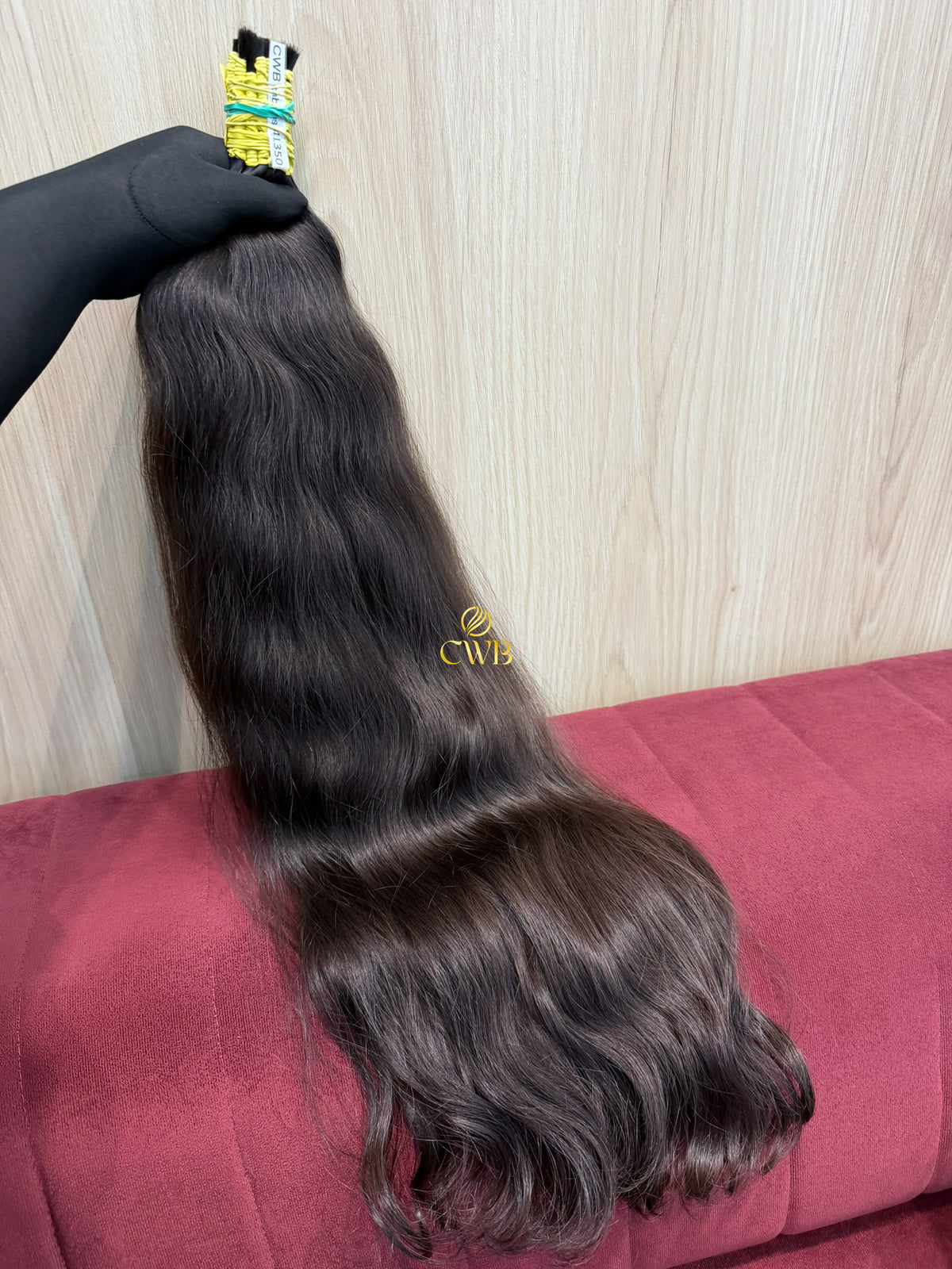 Cabelo Castanho Natural Médio 70cm 231g Brasileiro do Sul