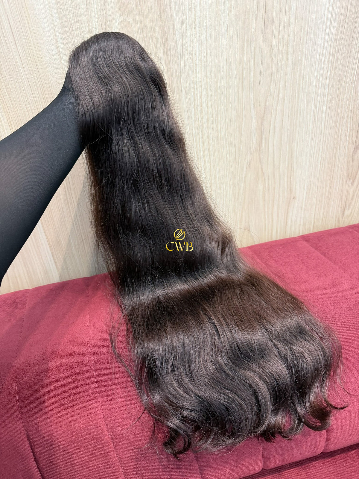 Cabelo Castanho Natural Médio 70cm 231g Brasileiro do Sul