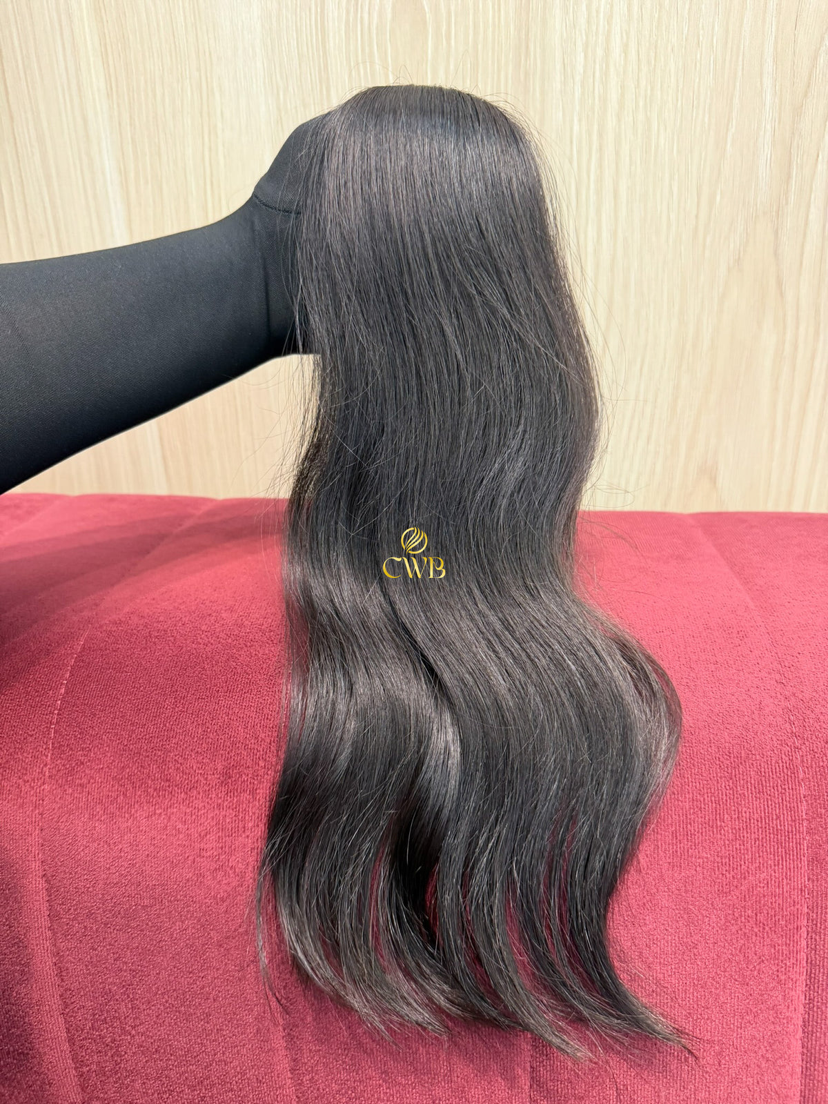 Cabelo Castanho Natural Escuro 47cm 64g Brasileiro do Sul