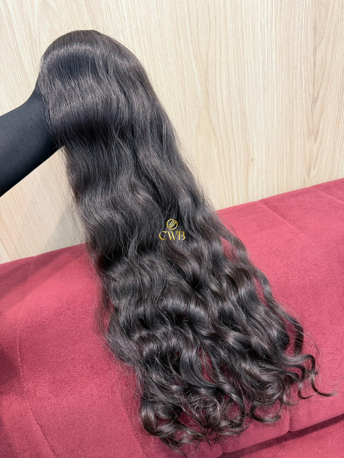 Cabelo Castanho Natural Escuro 61cm 116g Brasileiro do Sul