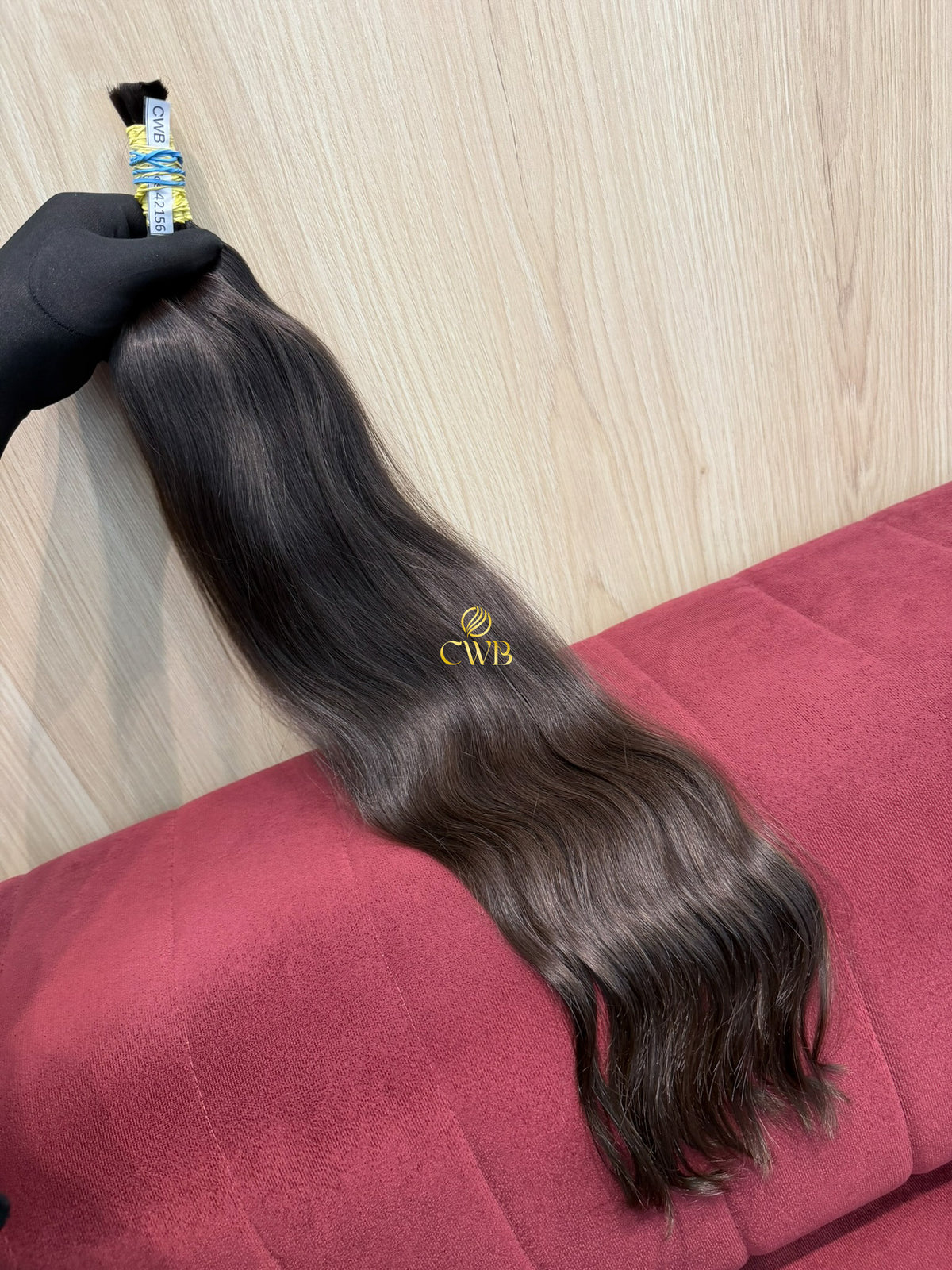 Cabelo Castanho Natural Claro 65cm 88g Brasileiro do Sul