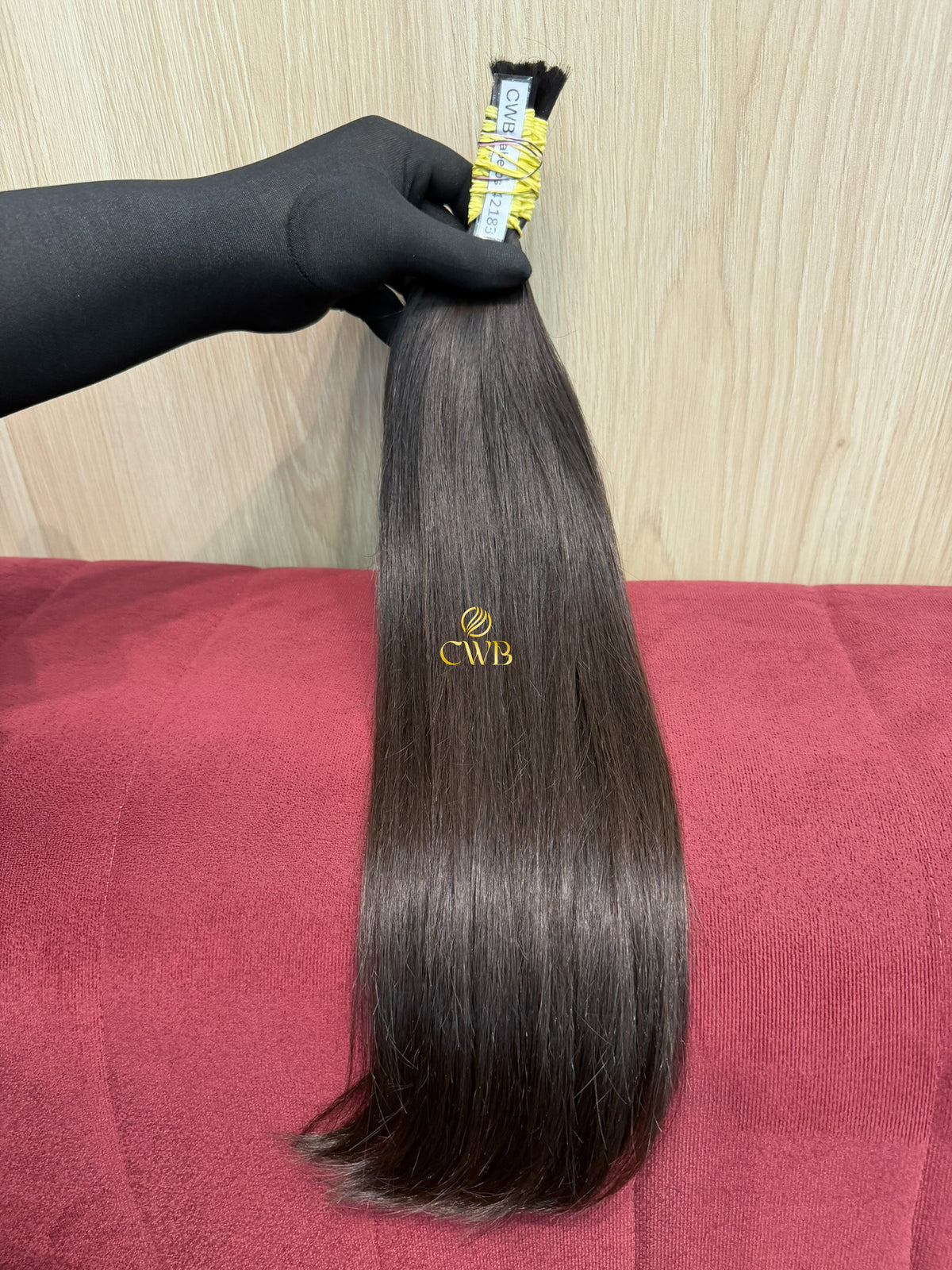 Cabelo Castanho Natural Médio 49cm 75g Brasileiro do Sul