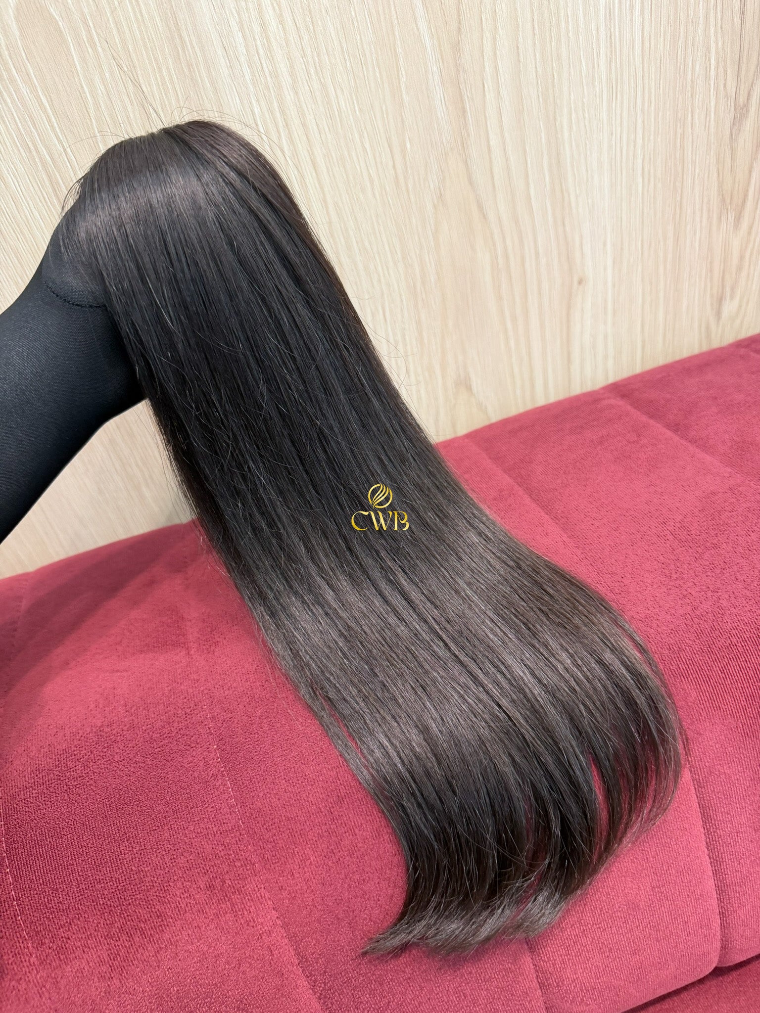 Cabelo Castanho Natural Médio 49cm 75g Brasileiro do Sul