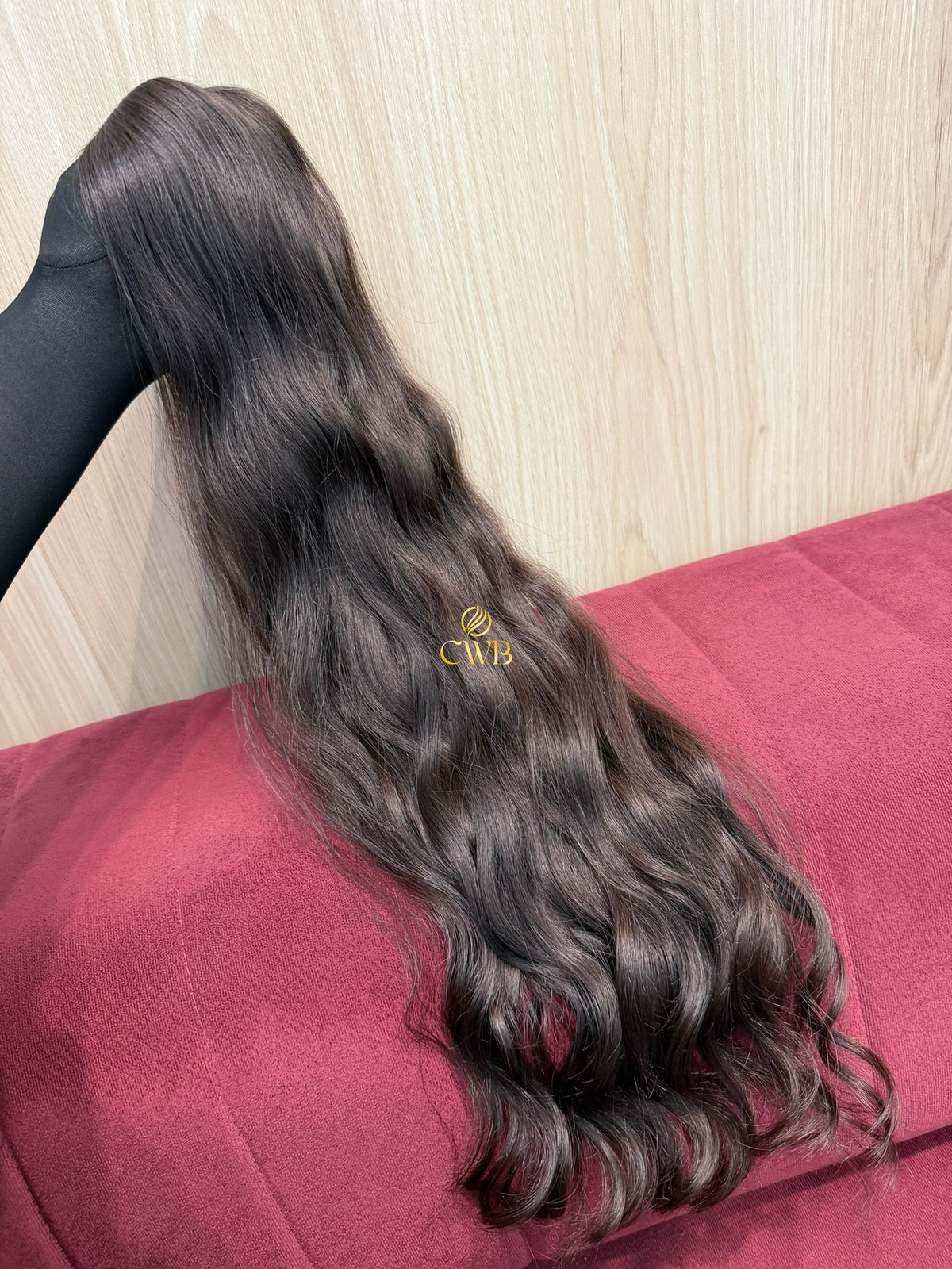 Cabelo Castanho Natural Claro 70cm 108g Brasileiro do Sul