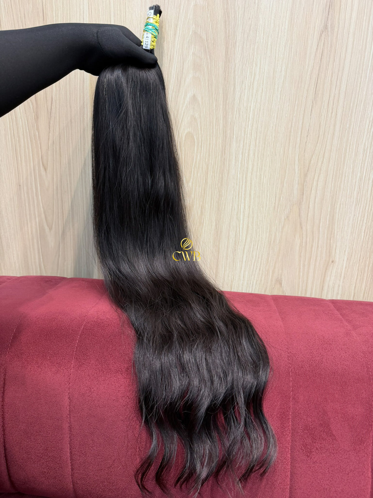Cabelo Castanho Natural Escuro 81cm 119g Brasileiro do Sul
