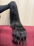 Cabelo Castanho Natural Escuro 81cm 119g Brasileiro do Sul