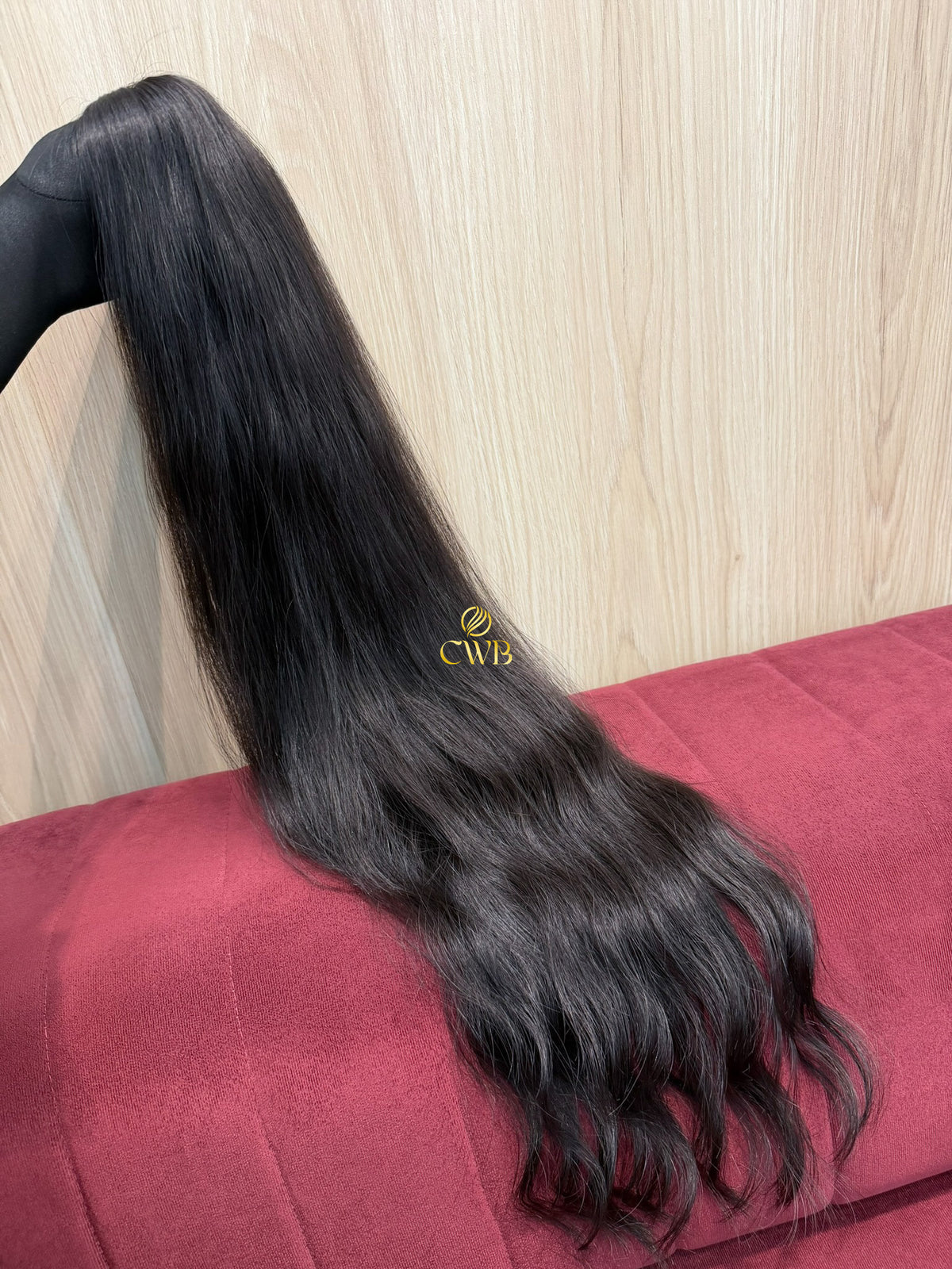 Cabelo Castanho Natural Escuro 81cm 119g Brasileiro do Sul
