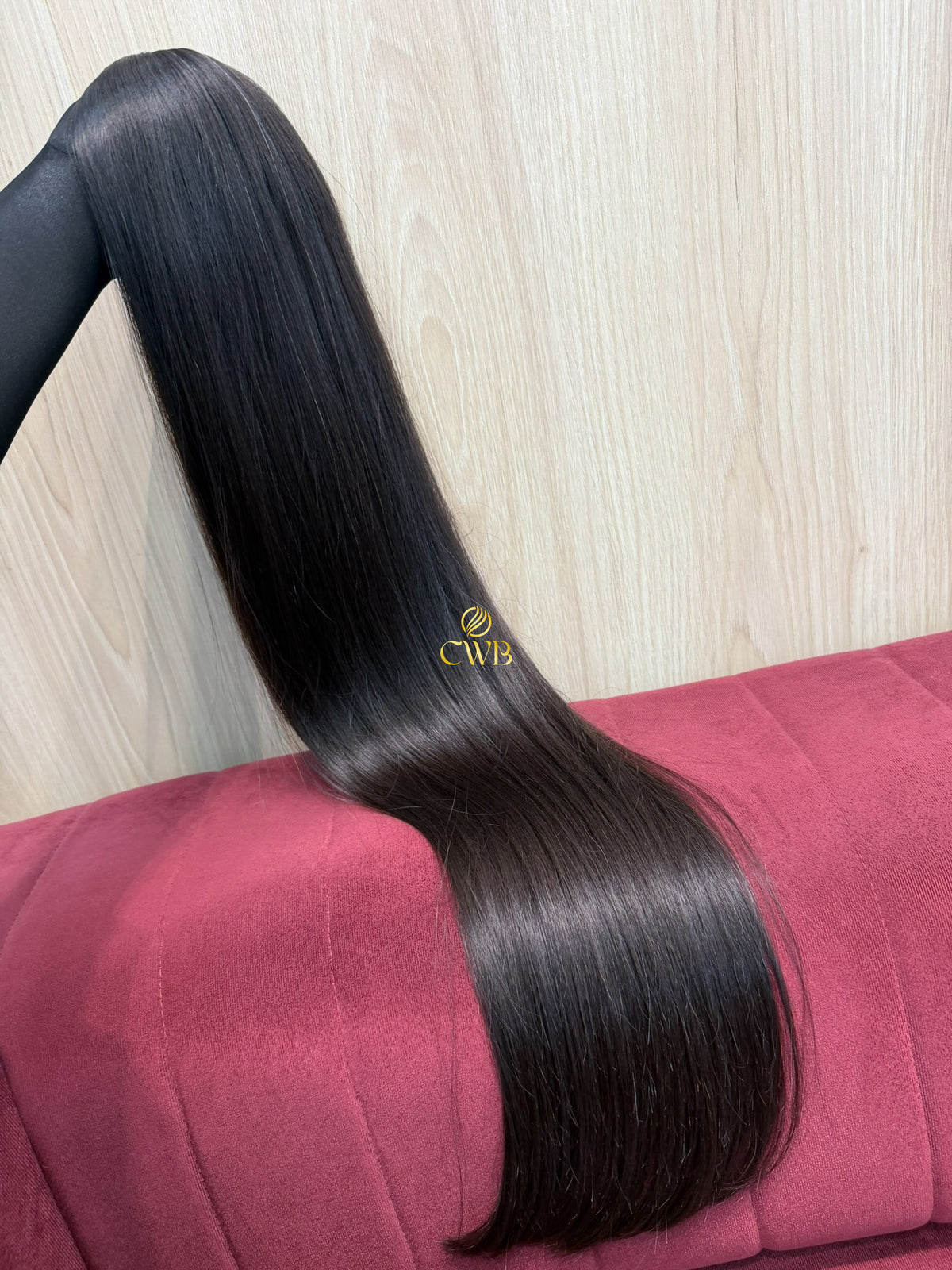Cabelo Castanho Natural Claro 77cm 131g Brasileiro do Sul