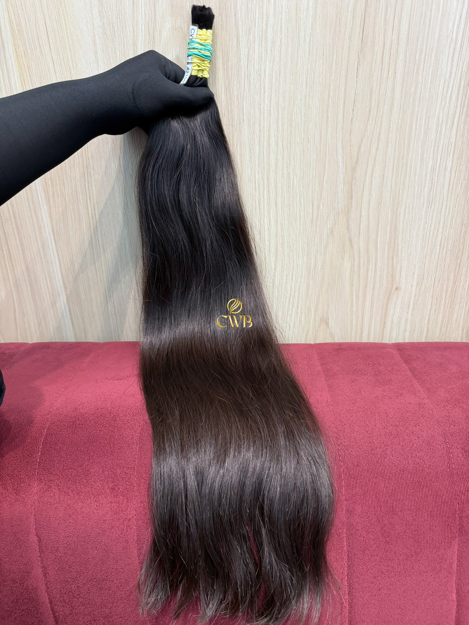 Cabelo Castanho Natural Claro 70cm 115g Brasileiro do Sul