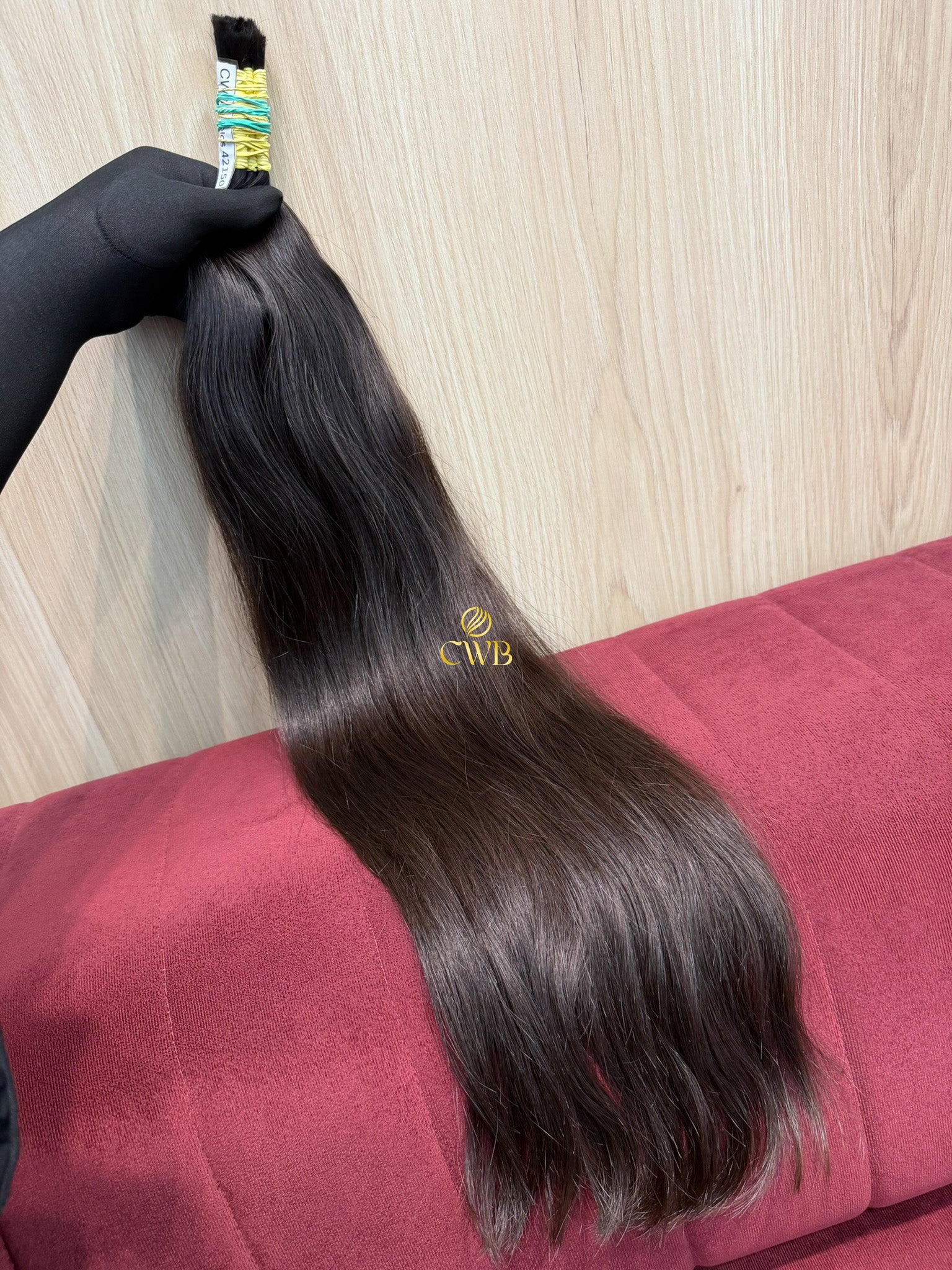 Cabelo Castanho Natural Claro 70cm 115g Brasileiro do Sul