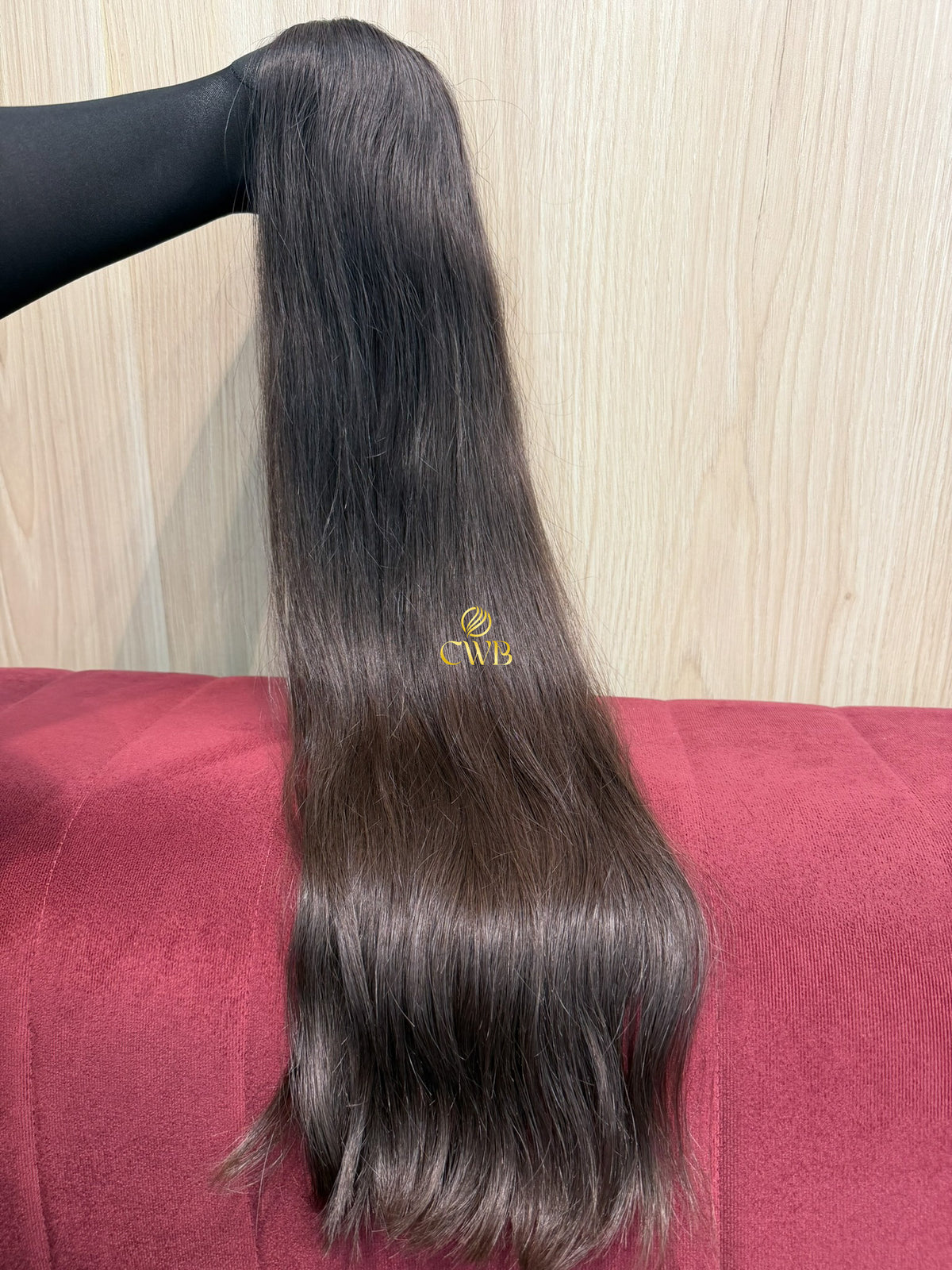 Cabelo Castanho Natural Claro 70cm 115g Brasileiro do Sul