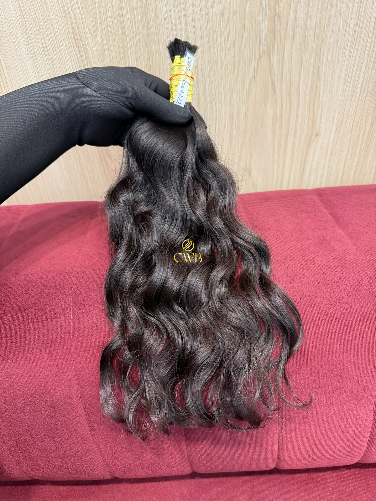 Cabelo Castanho Natural Médio 39cm 73g Brasileiro do Sul