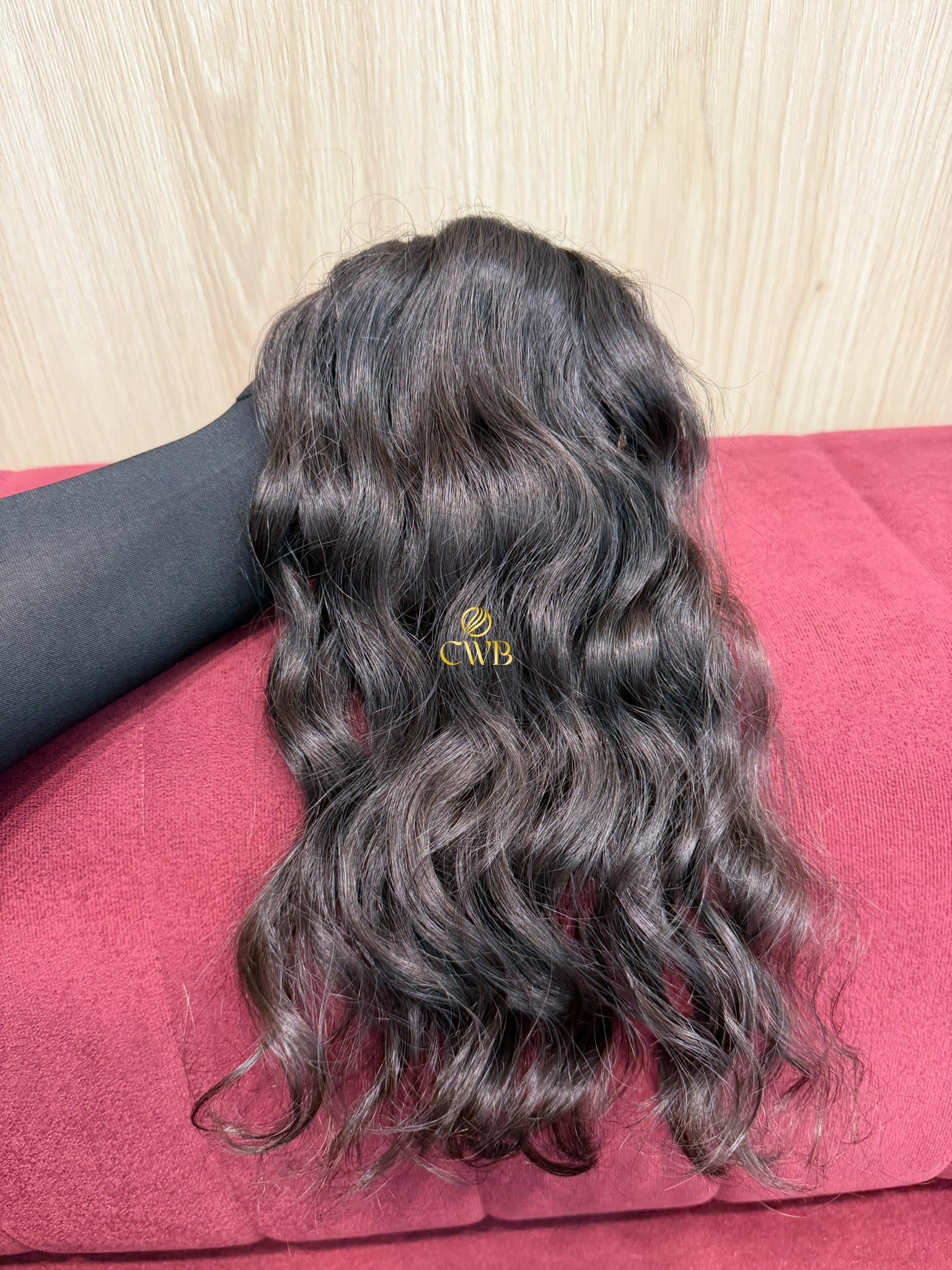 Cabelo Castanho Natural Médio 39cm 73g Brasileiro do Sul