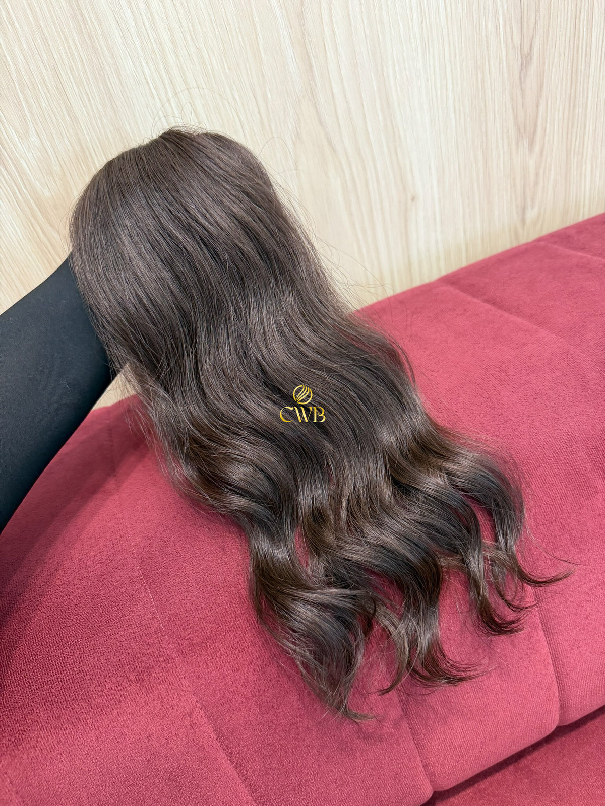 Cabelo Castanho Natural Claro 42cm 65g Brasileiro do Sul