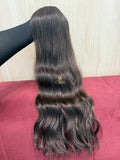 Cabelo Castanho Natural Claro 61cm 99g Brasileiro do Sul