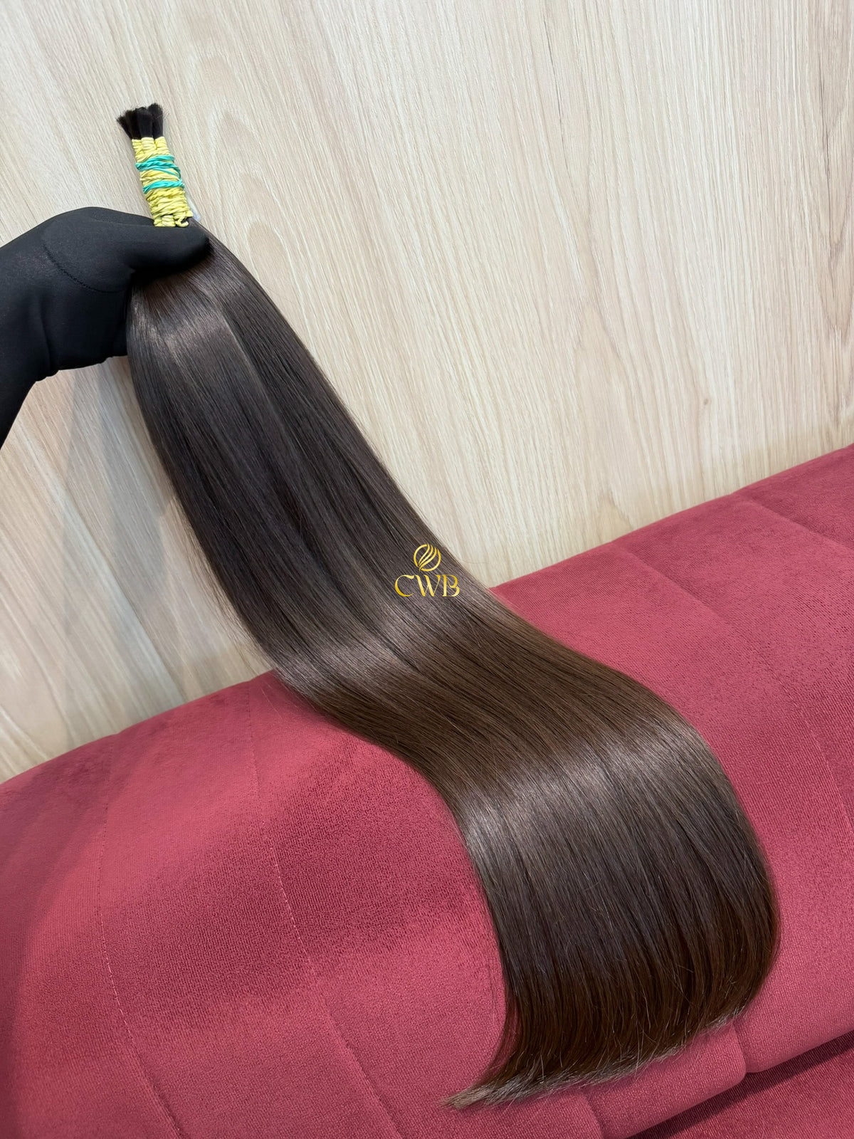 Cabelo Castanho Natural Claro 70cm 104g Brasileiro do Sul