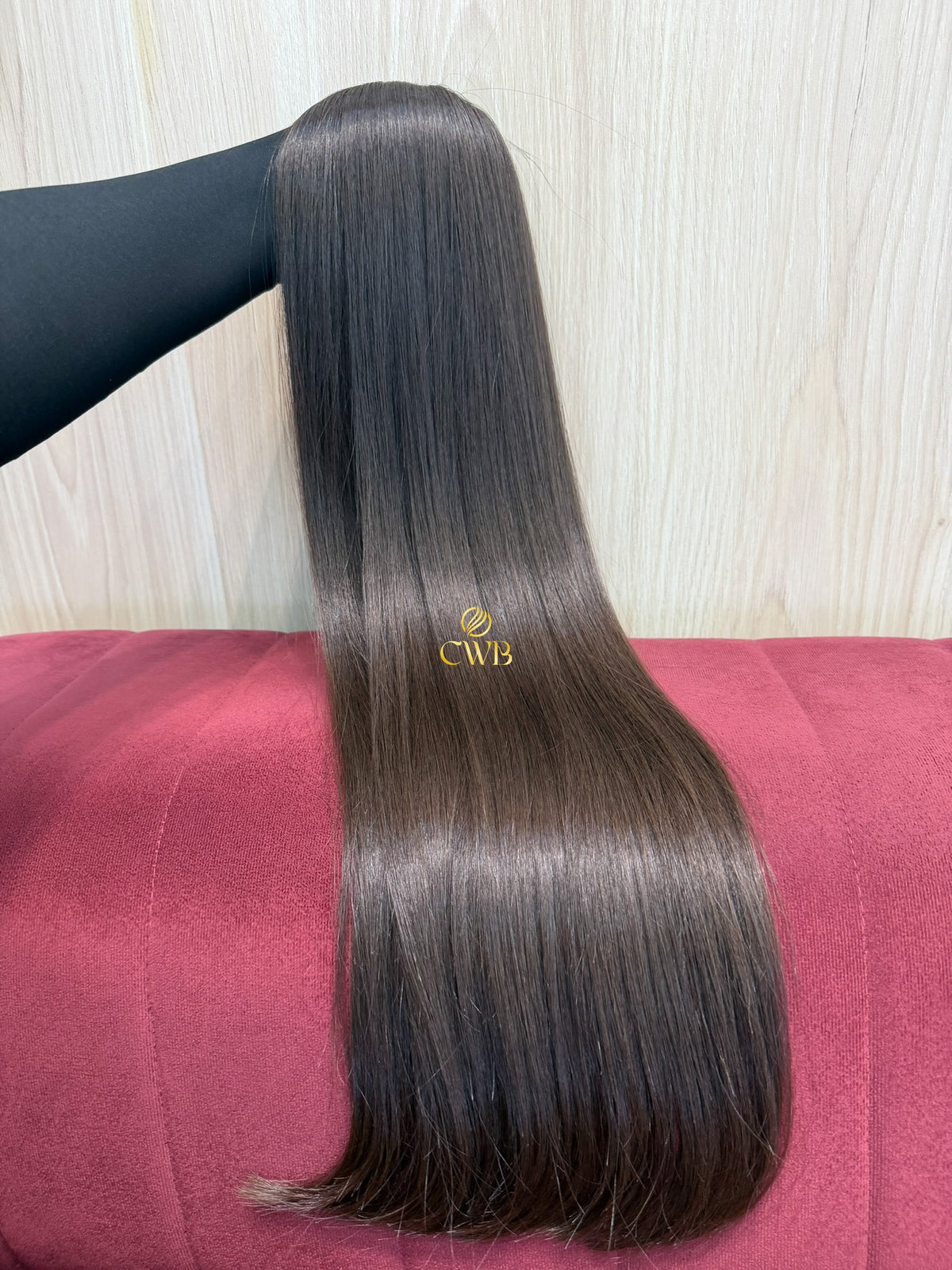 Cabelo Castanho Natural Claro 70cm 104g Brasileiro do Sul