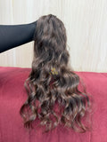 Cabelo Castanho Natural Claro 48cm 74g Brasileiro do Sul