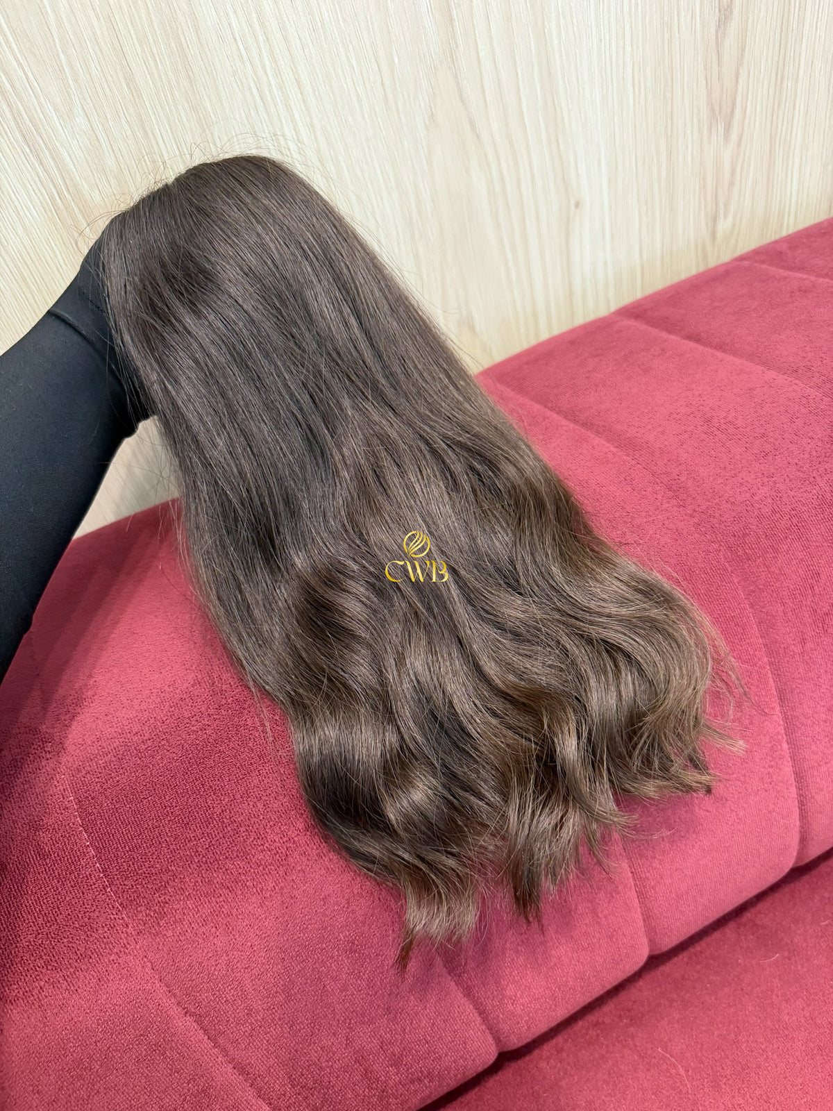 Cabelo Castanho Natural Claro 44cm 109g Brasileiro do Sul