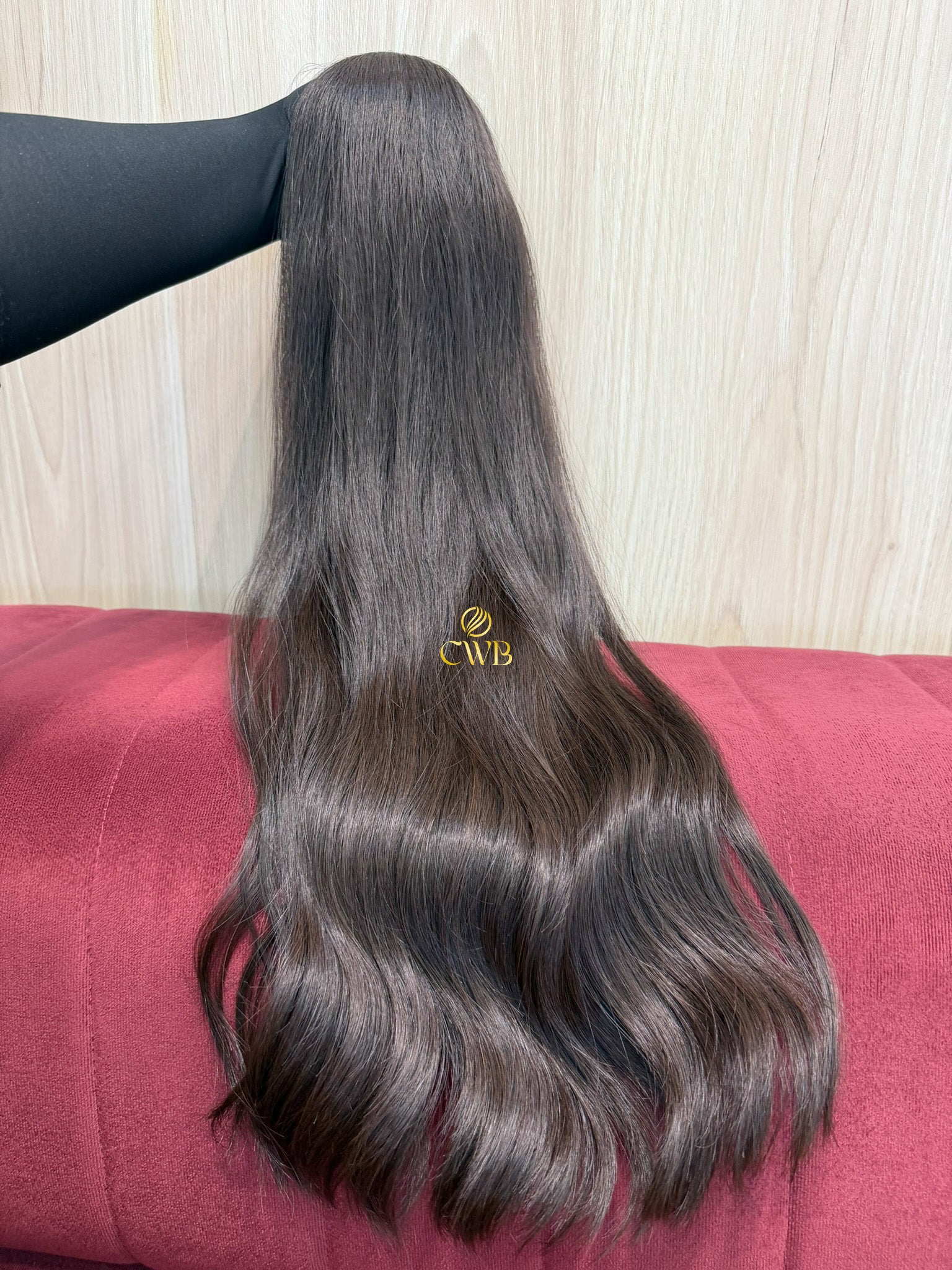 Cabelo Castanho Natural Médio 67cm 170g Brasileiro do Sul