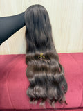 Cabelo Castanho Natural Médio 67cm 155g Brasileiro do Sul