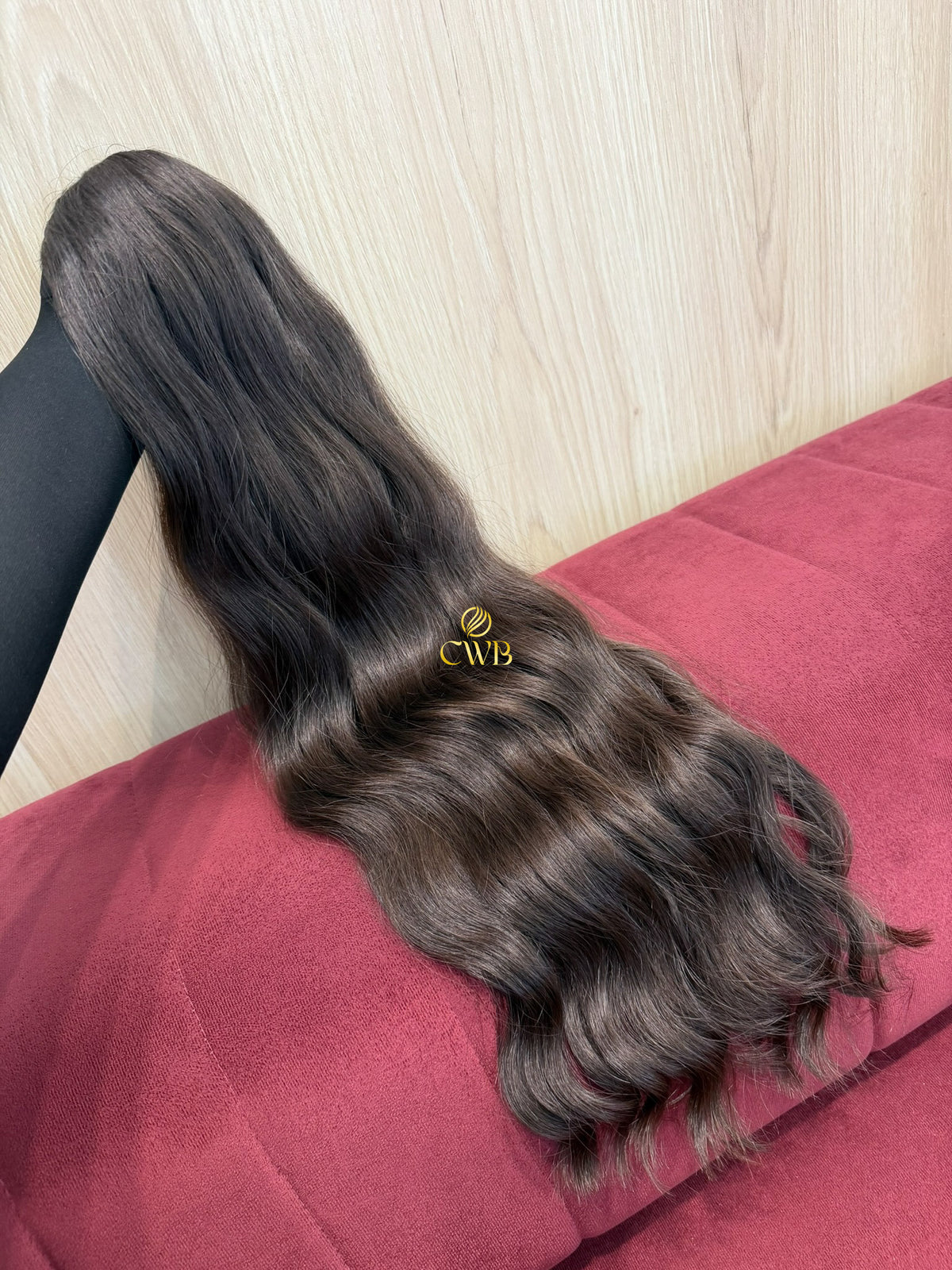 Cabelo Castanho Natural Médio 67cm 155g Brasileiro do Sul