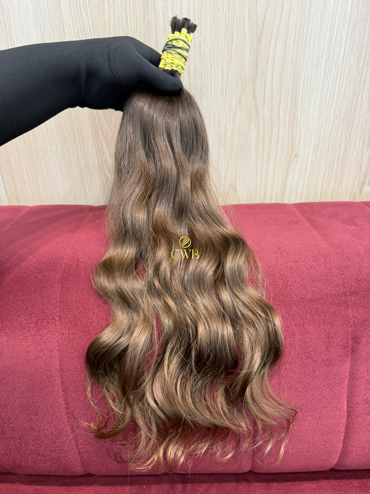 Cabelo Loiro Natural Médio 51cm 103g Brasileiro do Sul