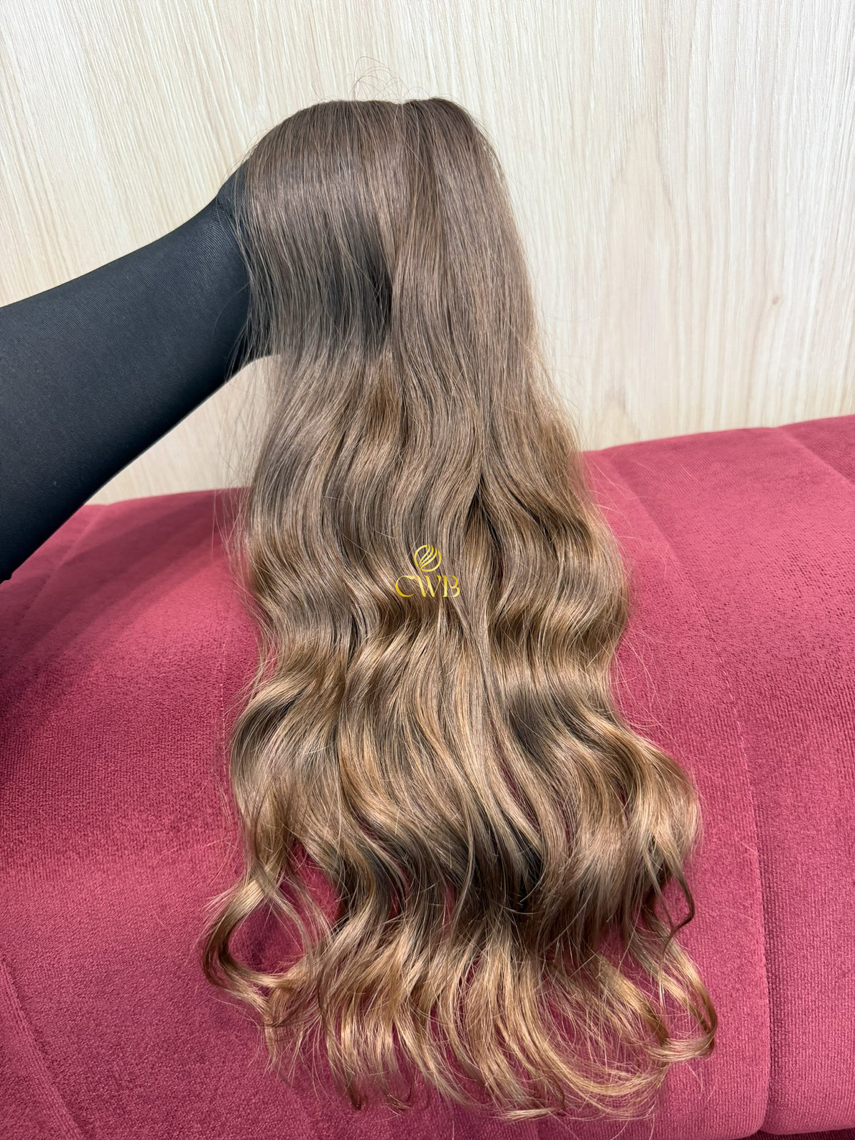 Cabelo Loiro Natural Médio 51cm 103g Brasileiro do Sul