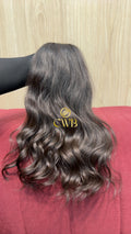 Cabelo Castanho Natural Escuro 41cm 105g Brasileiro do Sul