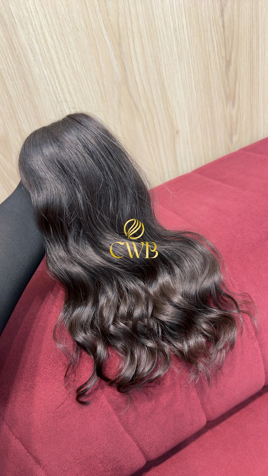 Cabelo Castanho Natural Escuro 41cm 105g Brasileiro do Sul