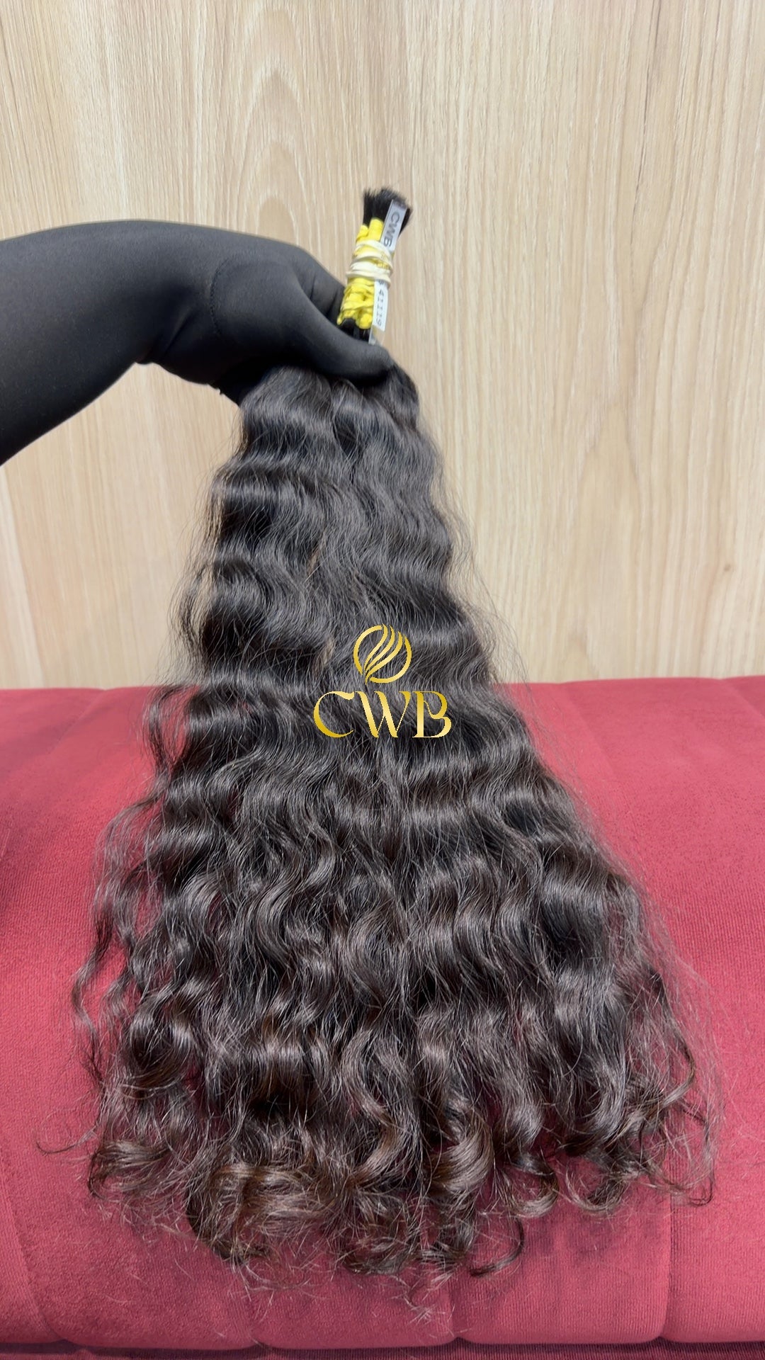 Cabelo Castanho Natural Escuro 51cm 77g Brasileiro do Sul