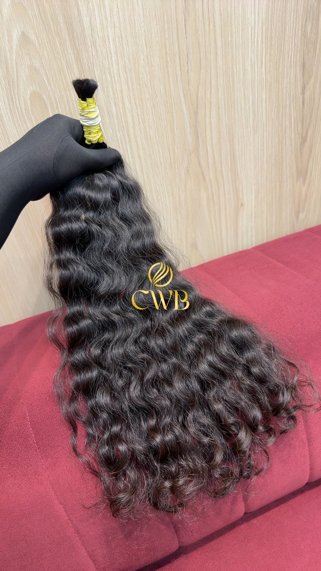 Cabelo Castanho Natural Escuro 51cm 77g Brasileiro do Sul