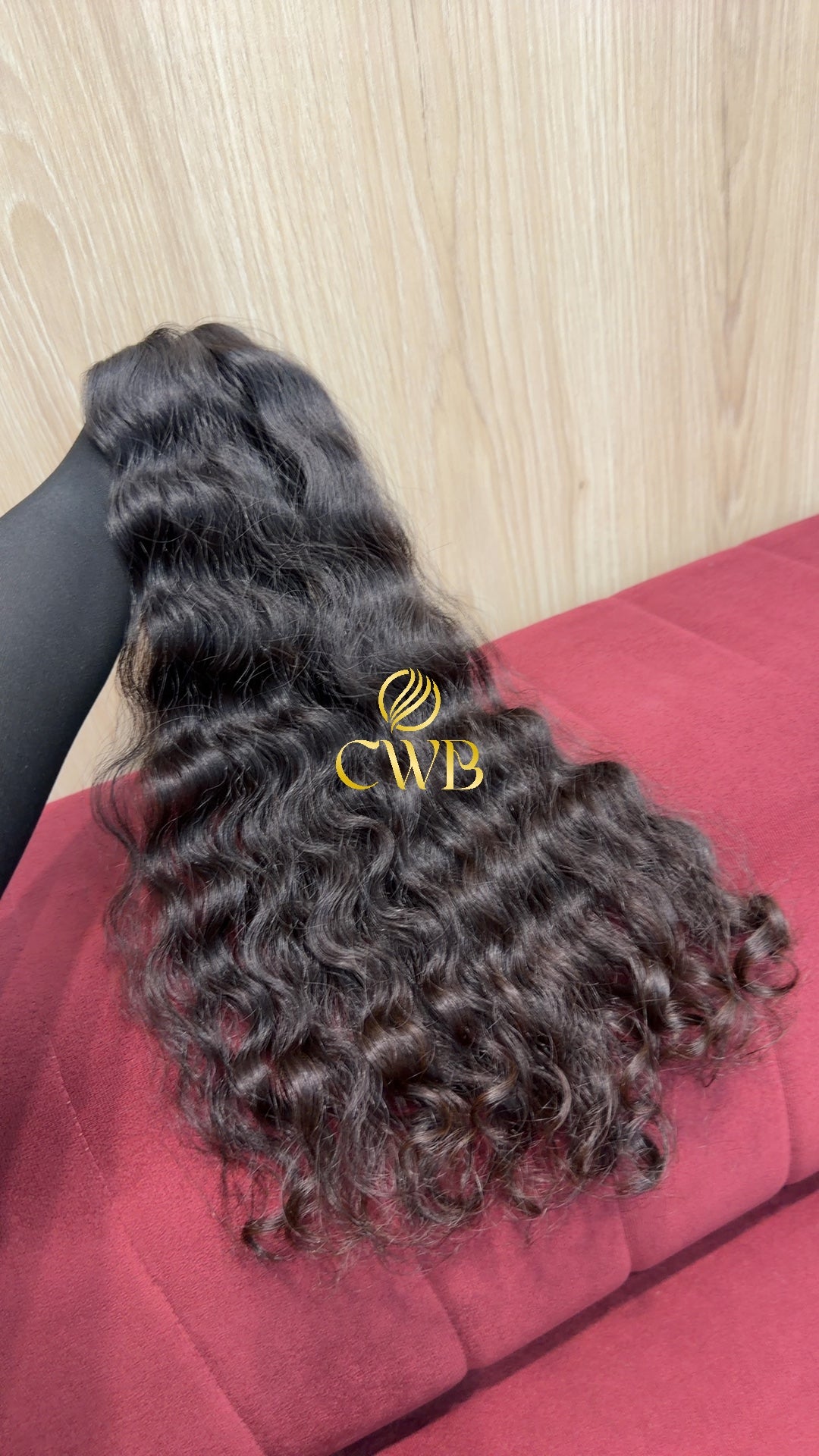 Cabelo Castanho Natural Escuro 51cm 77g Brasileiro do Sul