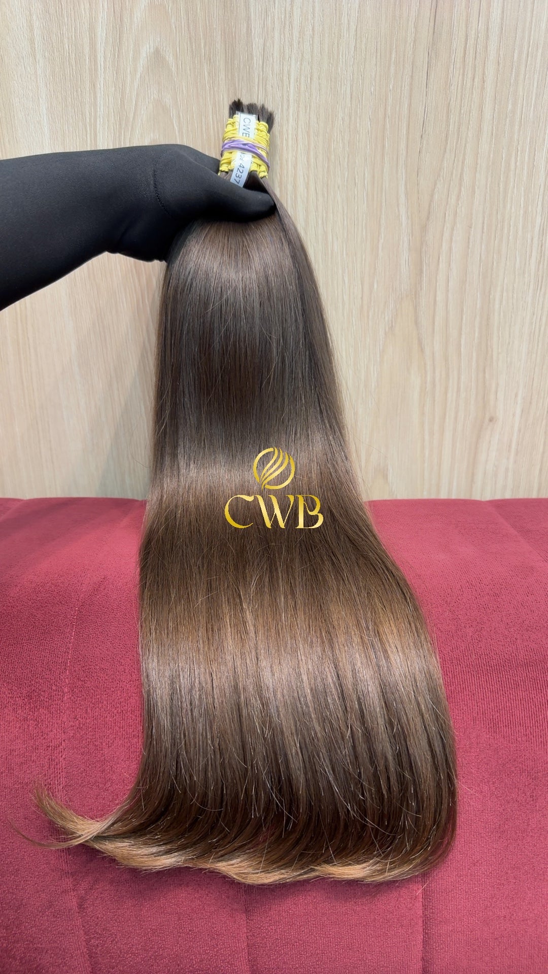 Cabelo Loiro Natural Escuro 60cm 191g Brasileiro do Sul