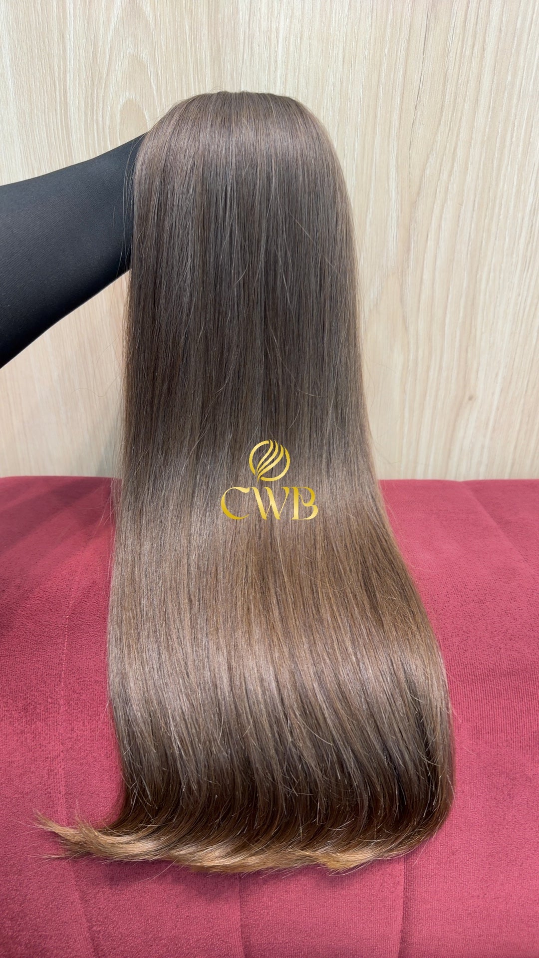 Cabelo Loiro Natural Escuro 60cm 191g Brasileiro do Sul