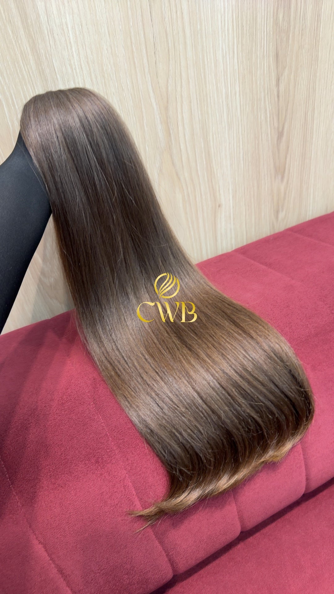 Cabelo Loiro Natural Escuro 60cm 191g Brasileiro do Sul