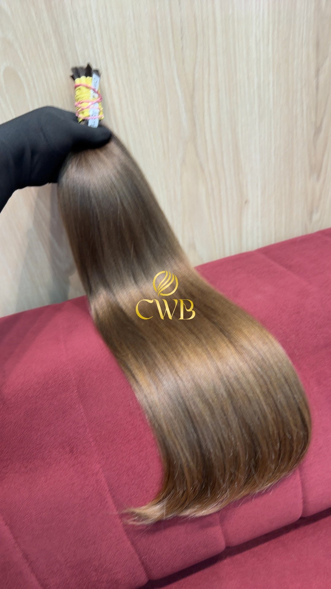 Cabelo Loiro Natural Médio 47cm 86g Brasileiro do Sul