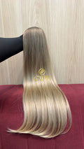Cabelo Loiro Descolorido 64cm 93g Brasileiro do Sul