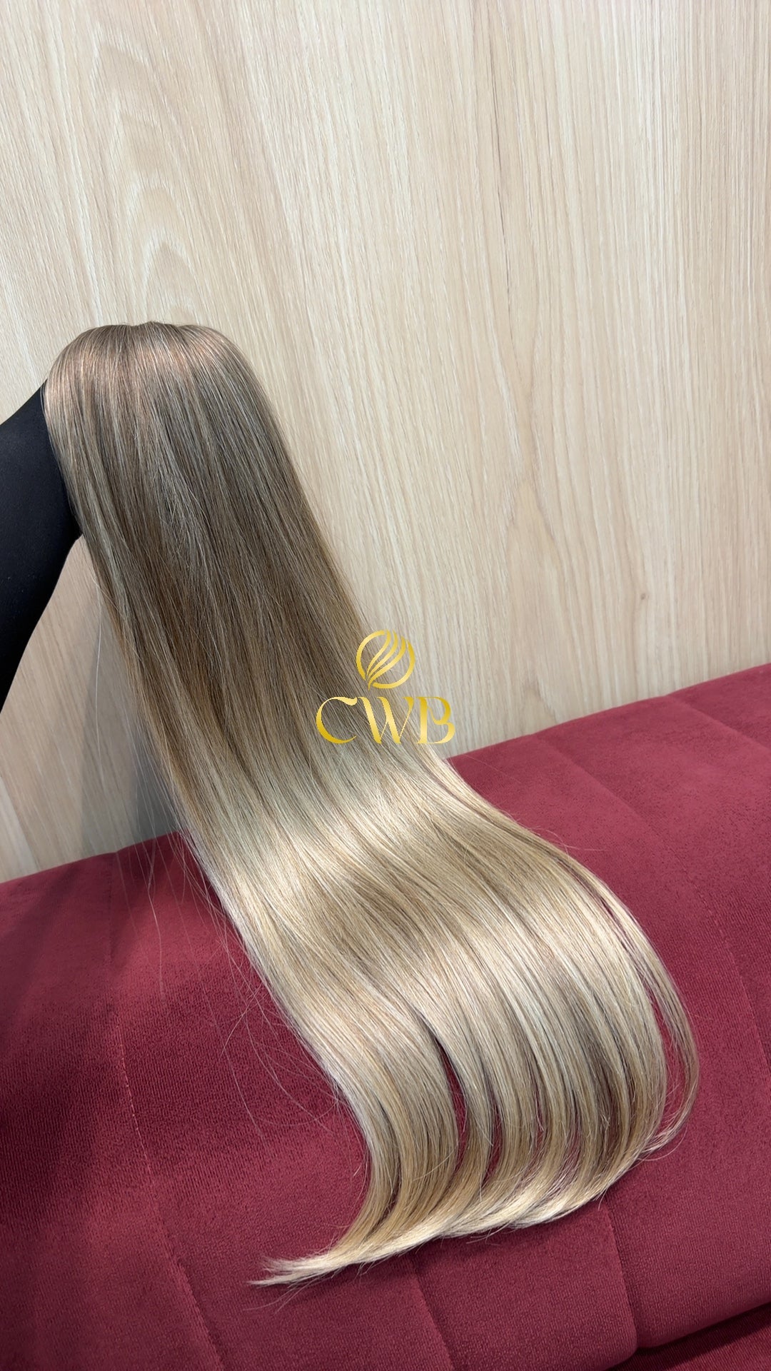 Cabelo Loiro Descolorido 64cm 93g Brasileiro do Sul