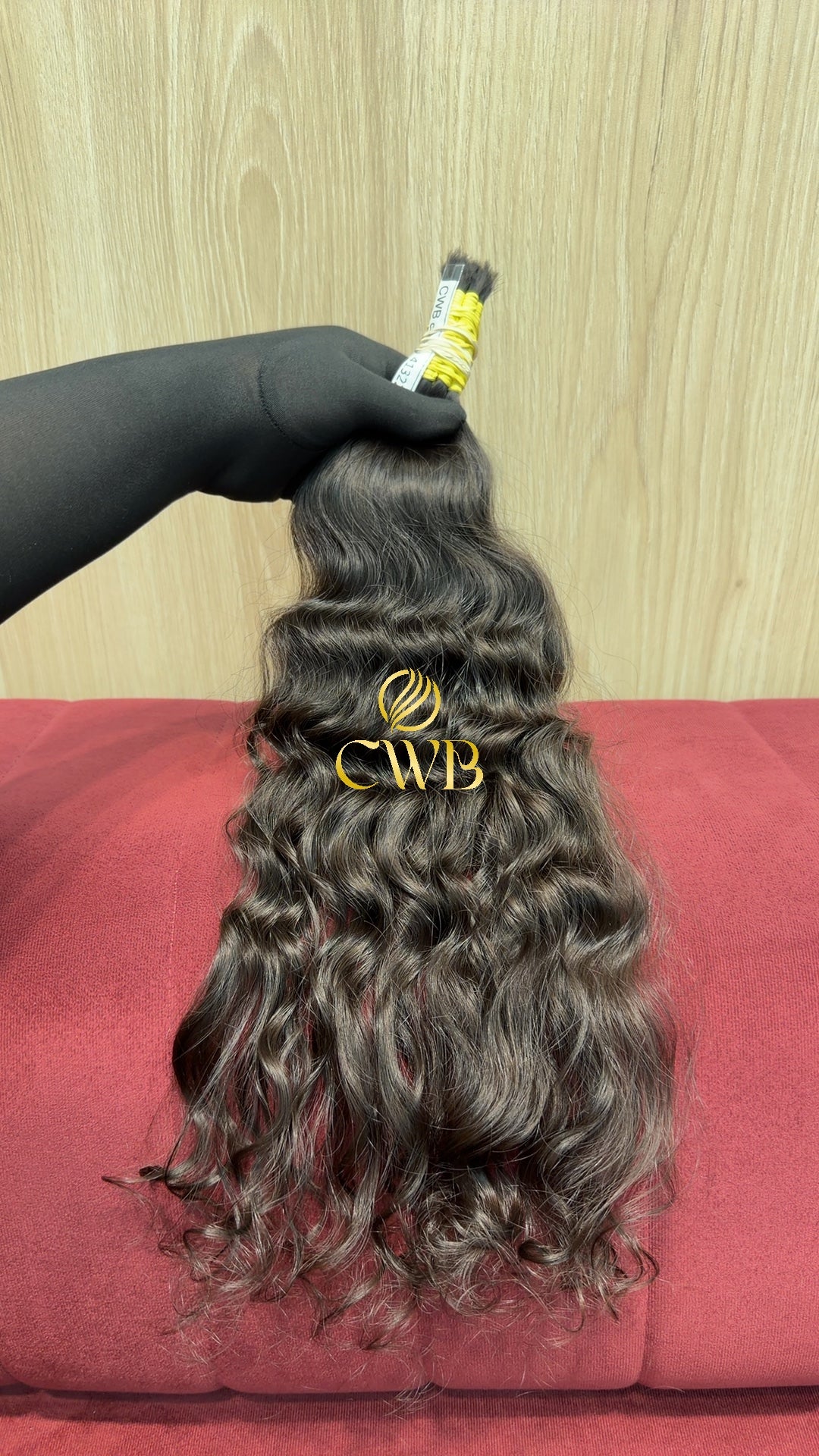 Cabelo Castanho Natural Médio 50cm 93g Brasileiro do Sul