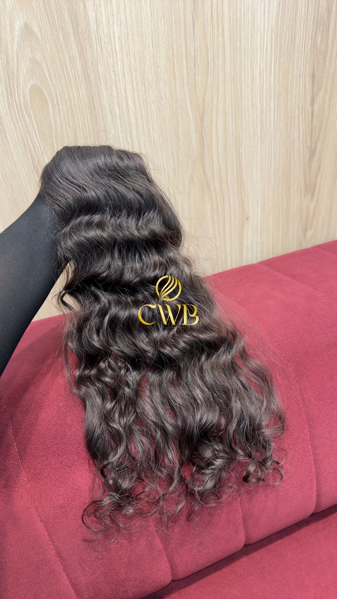 Cabelo Castanho Natural Médio 50cm 93g Brasileiro do Sul